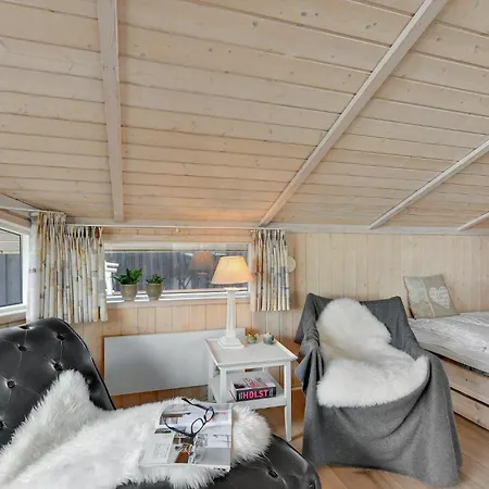 Beach Front Home In Ringkobing With Sauna *